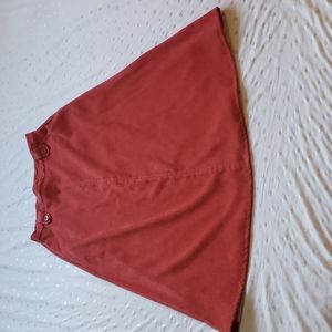 Retro Inspired Orange Circle Skirt